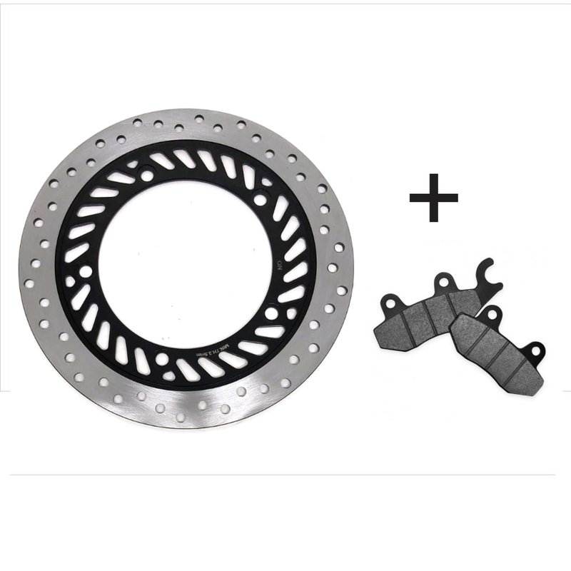 disco freio cb 300 s abs twister dianteiro com pastilha