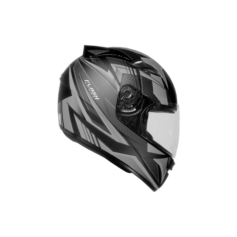 capacete ebf spark flash preto cinza