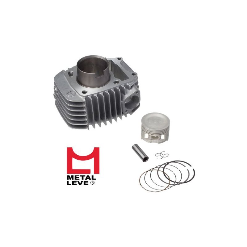 kit cilindro biz 125 2009 10 metal leve