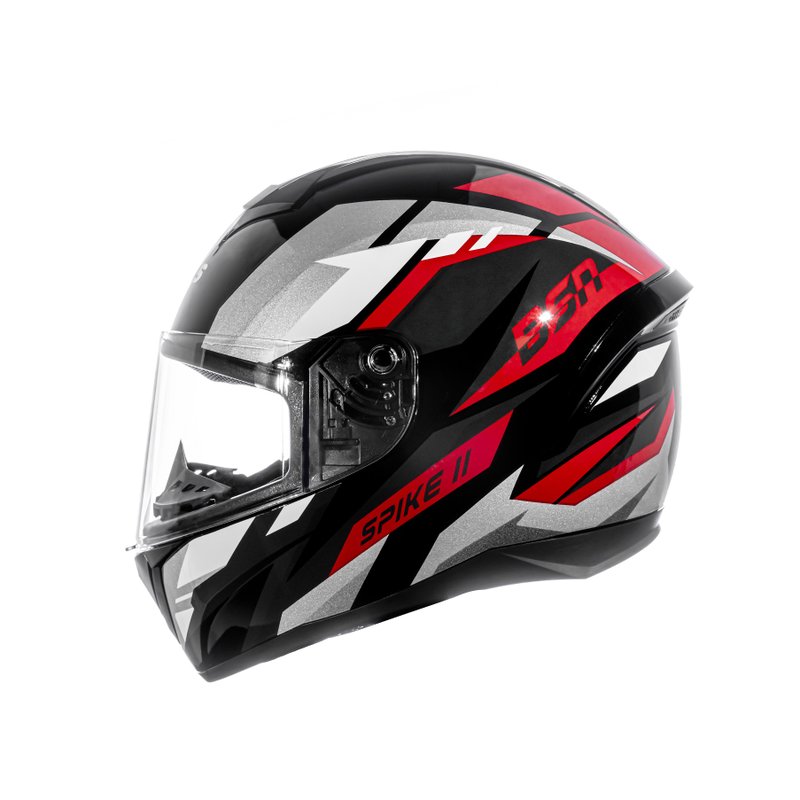 spike ii bsn preto brilho e vermelho