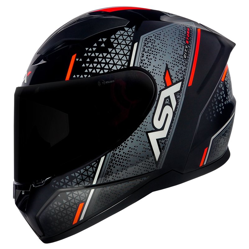 capacete asx city storm preto vermelho 1