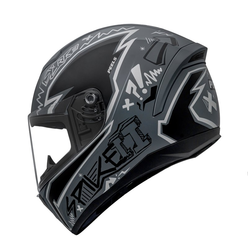 spike ii stk cinza dark fosco e preto 1